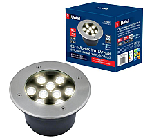 Ландшафтный светодиодный светильник Uniel ULU-B12A-9W/2700K IP67 Grey UL-00006826