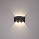 Уличный настенный светильник Arte Lamp Bosto A3722AL-6BK