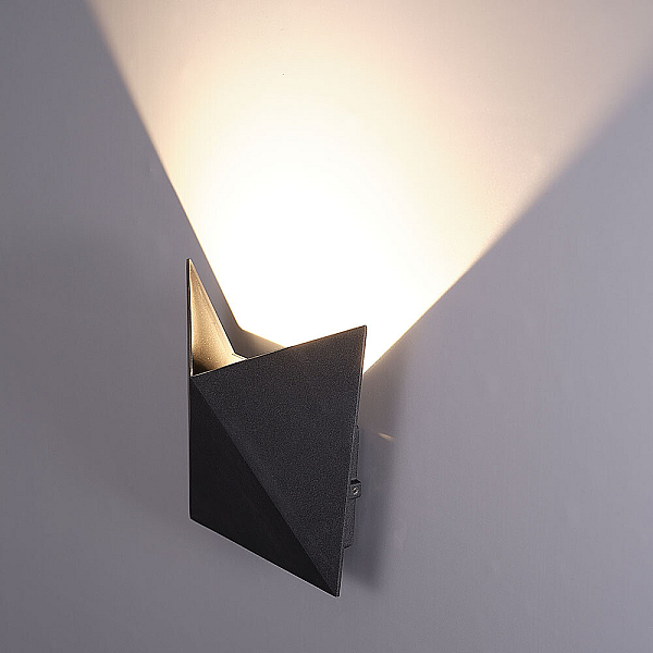Уличный настенный светильник Arte Lamp Busta A1609AL-1BK