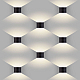 Уличный настенный светодиодный светильник Elektrostandard 1518 Techno LED Blade черный 4690389108938