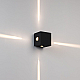 Уличный настенный светильник Arlight LGD-VERSATI-4x3W Day4000 (Черный, 4x3 deg, 230V) (IP65 Металл) 063927
