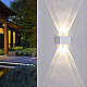 Уличный настенный светодиодный светильник Reluce 86856-9.2-001KT LED4W WT