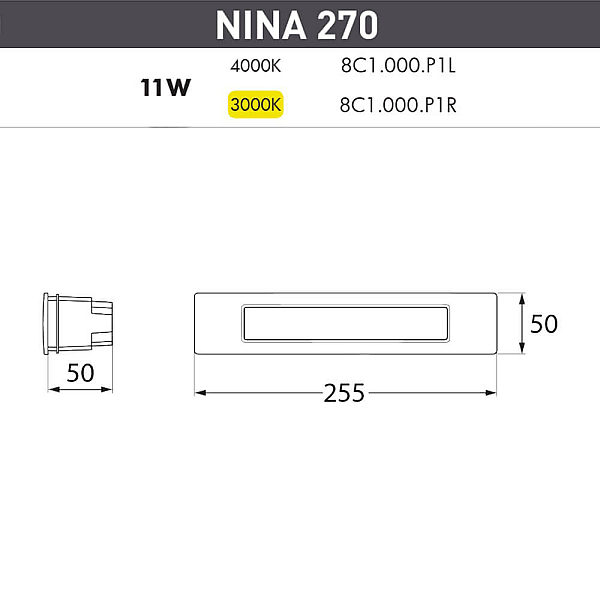 Уличный светодиодный светильник Fumagalli Nina 8C1.000.000.LYP1L