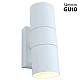 Уличный настенный светильник Arte Lamp Sonaglio A3302AL-2WH