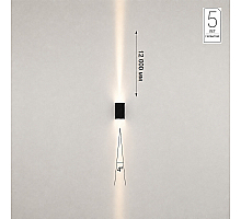 Уличный настенный светильник Odeon Light Nature Arrow 7188/6WL