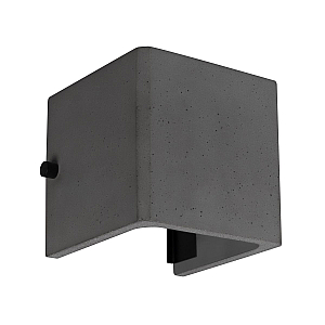 Уличный настенный светильник Arlight LGD-PERAN-WALL-S120x120-6W Warm3000 (BK, 0-80 deg, 230V) (IP65 Бетон) 051748