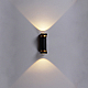 Архитектурный светильник Reluce 86814-9.2-002TL COB2*3W BK+GD