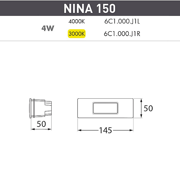 Уличный светодиодный светильник Fumagalli Nina 6C1.000.000.LYJ1L
