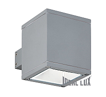 Уличный настенный светильник Ideal Lux Snif Square AP1 Grigio 118666