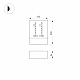 Уличный настенный светодиодный светильник Arlight LGD-Sign-Wall-S150x200-3W Warm3000 031060
