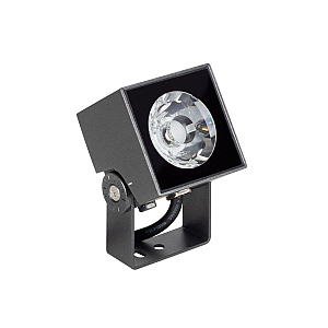 Прожектор Arlight KT-BLOCK-S65x65-5W RGBW-Day (Графит, 15x60 deg, 24V, DMX512) (IP66 Металл) 066385