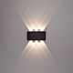 Уличный настенный светильник Arte Lamp Bosto A3722AL-6BK