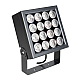 Прожектор Arlight KT-BLOCK-S220x220-50W RGBW-Day (Графит, 60 deg, 24V, DMX512) (IP66 Металл) 063043