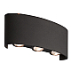 Уличный настенный светильник Arte Lamp Bosto A3722AL-6BK