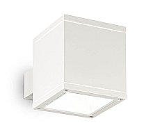 Уличный настенный светильник Ideal Lux Snif Square AP1 Bianco 144276