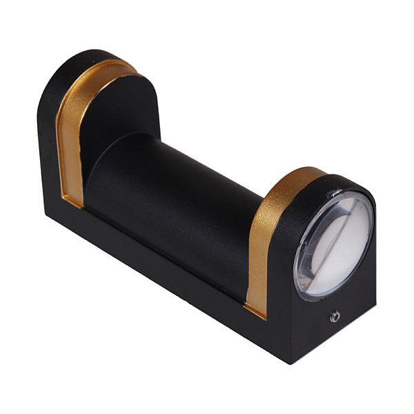 Архитектурный светильник Reluce 86814-9.2-002TL COB2*3W BK+GD