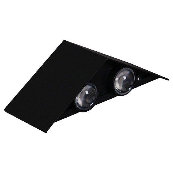 Уличный настенный светодиодный светильник Reluce 86856-9.2-001KT LED4W BK