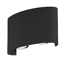 Настенный светильник Elektrostandard 1555 TECHNO LED TWINKY DOUBLE черный