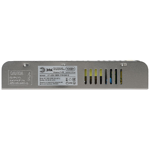 Блок питания Эра 100Вт DC24В 4.2A IP20 LP-LED-100W-IP20-24V-S Б0061130