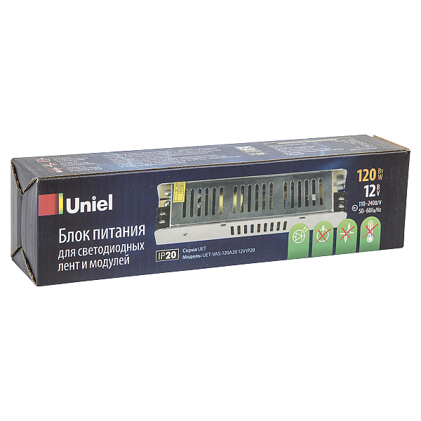 Блок питания Uniel UET-VAS-120A20 12V IP20 UL-00002430