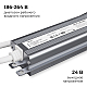 Блок питания OGM 24В, 40Вт, 186-264В, 1,6А, IP67 PS3-87