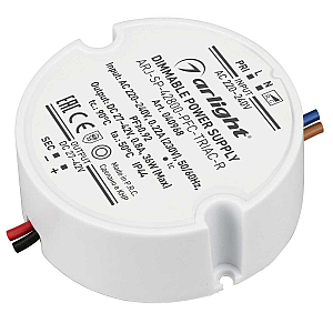 Блок питания Arlight ARJ-SP-42800-PFC-TRIAC-R (36W, 27-42V, 800mA) 040968