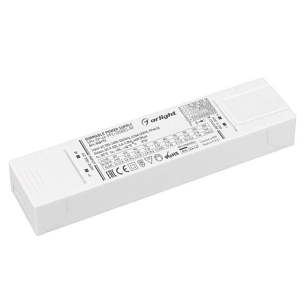 Блок питания Arlight SPV-SP-46-PFC-ZIGBEE-RF (46W, 9-53V, 0.6-1.05A, 2.4GHz) 046173