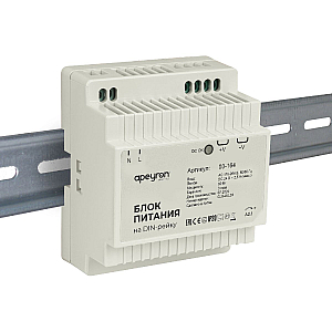 Блок питания Apeyron 60Вт DC24В 2.5А IP20 03-164