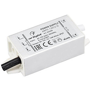 Блок питания Arlight ARPV-12012-D (12V, 1.0A, 12W) 022205