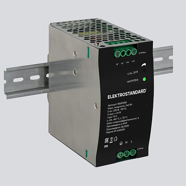 Блок питания Elektrostandard 240W 24V IP20 95067/00 4690389220500 a072609
