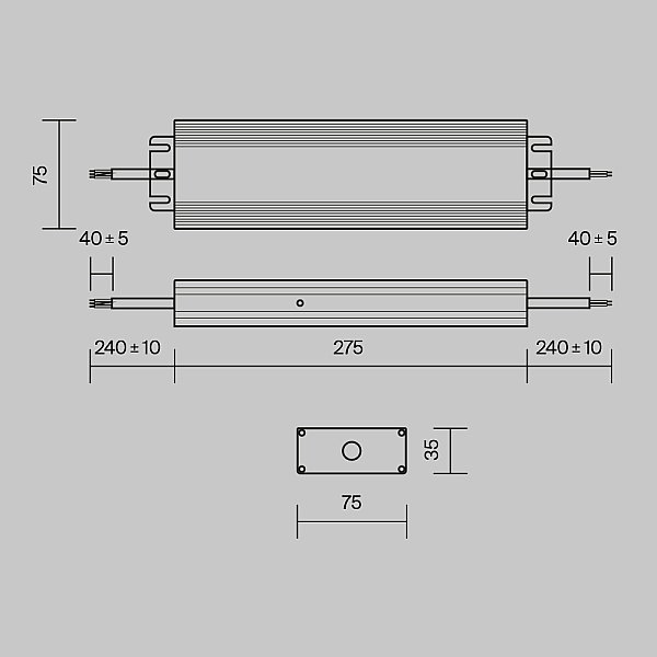 Блок питания Maytoni PSL008-250W-48V-IP67