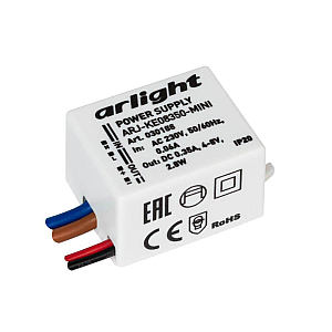 Блок питания Arlight ARJ-KE08350-Mini (2.8W, 350mA) 030188