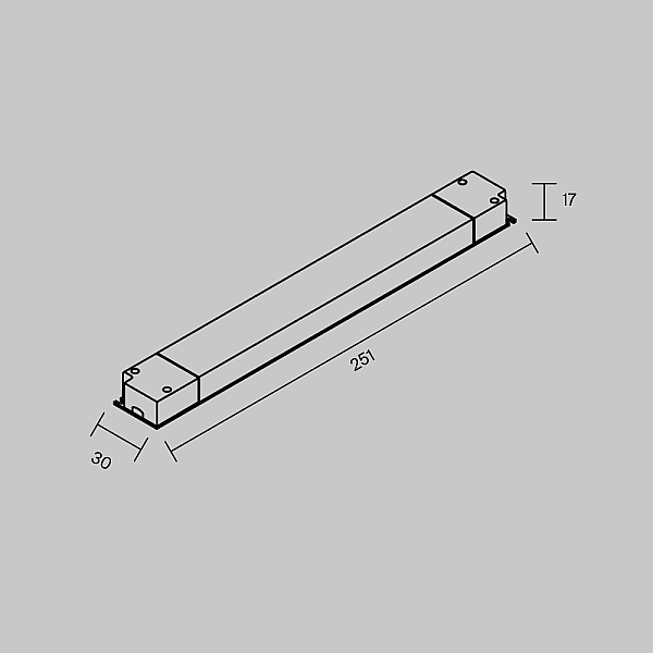 Источник напряжения Maytoni Led Strip PSL004 24В 45Вт IP20 821033