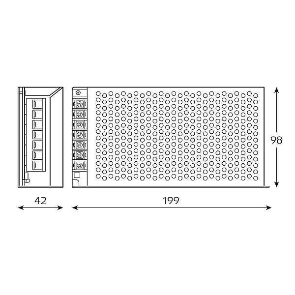 Блок питания Gauss 150W 12V IP20 BT506