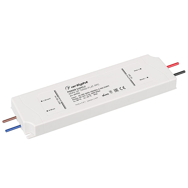 Блок питания Arlight ARPV-SP-24060-FLAT-PFC (24V, 2.5A, 60W) 047532