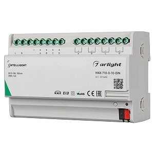 Конвертер Arlight KNX-710-0-10-Din (230V, 4x0/1-10, 4x16A) 025680