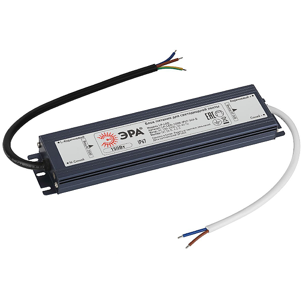 Блок питания Эра 150Вт DC24В 6.2A IP67 LP-LED-150W-IP67-24V-S Б0061146