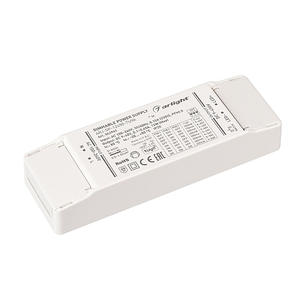 Блок питания Arlight ARJ-SP-12450-TUYA (12W, 9-45V, 0.1-0.45A, WiFi, 2.4G, IP20) 043941