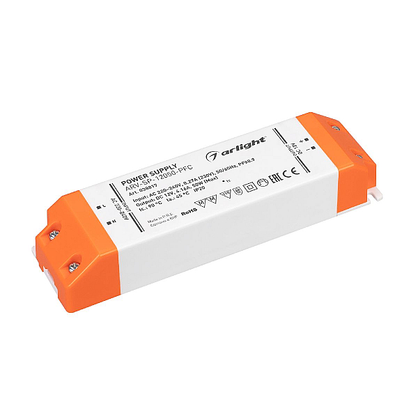 Блок питания Arlight ARV-SP-12050-PFC 12V 50W IP20 4,16A 038817