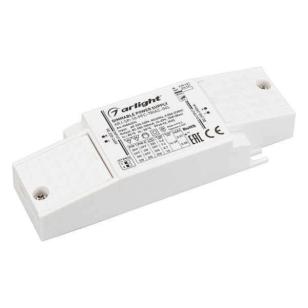 Драйвер Arlight ARJ-SP-10-PFC-Triac-INS 16-29V 10W IP20 0,2-0,35A 026042(1)