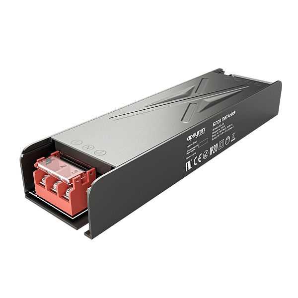Блок питания Apeyron 12В 150Вт 186-264В 125А IP20 03-256