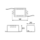 Блок питания Gauss 5W 12V IP67 BT520