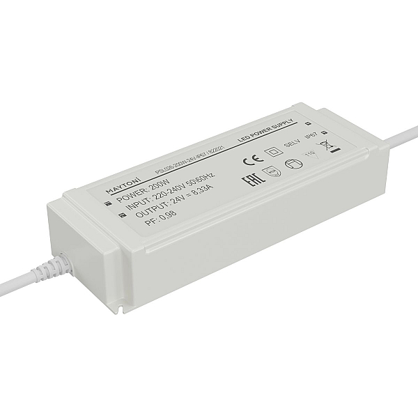 Источник напряжения Maytoni Led Strip PSL026 24В 200Вт IP67 822021