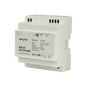 Блок питания на DIN рейку Apeyron 03-161