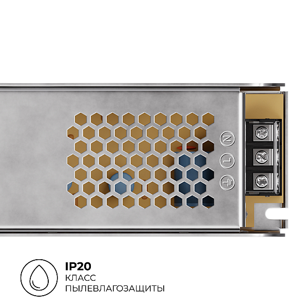 Блок питания Apeyron 24В, 250Вт, 170-264В, 10,4А, IP20 03-159
