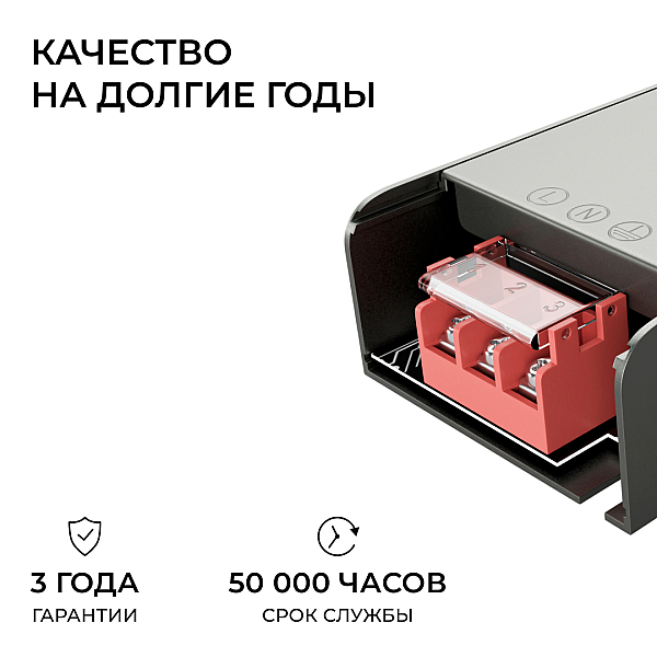 Блок питания Apeyron 24В 250Вт 186-264В 104А IP20 03-263