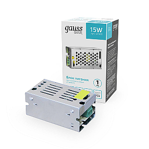 Блок питания Gauss Basic 15Вт DC12 IP20 BT500