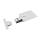 Ввод питания с заглушкой Elektrostandard TRPF-1-WH 4690389044779