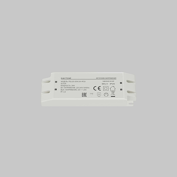 Источник напряжения Maytoni Led Strip PSL025 24В 30Вт IP20 821028
