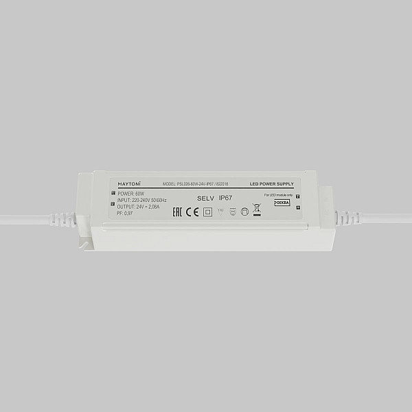 Источник напряжения Maytoni Led Strip PSL026 24В 60Вт IP67 822018